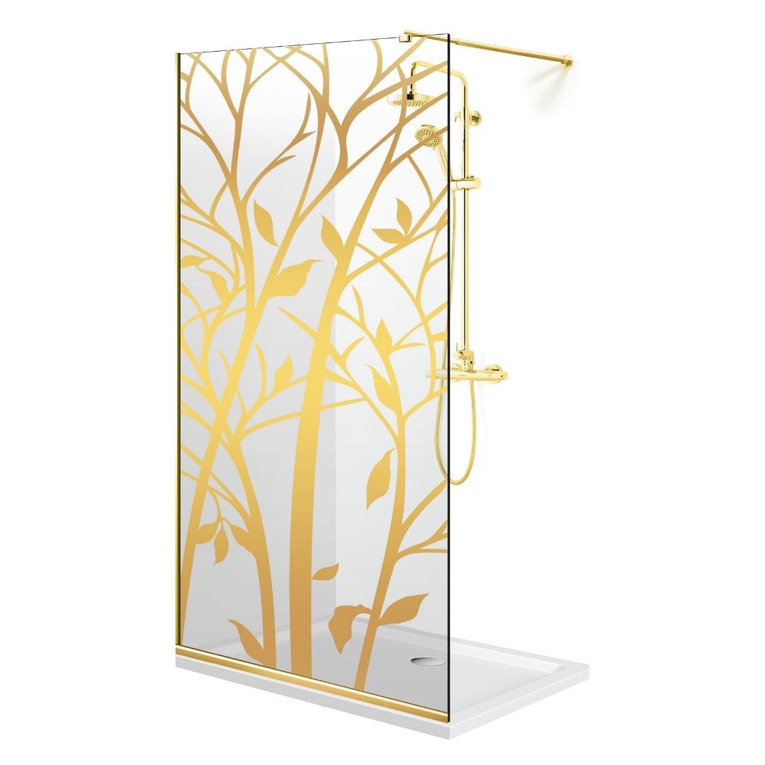 Paravan dus Walk-in, Perete dus Auriu, #Clara #Víztiszta
