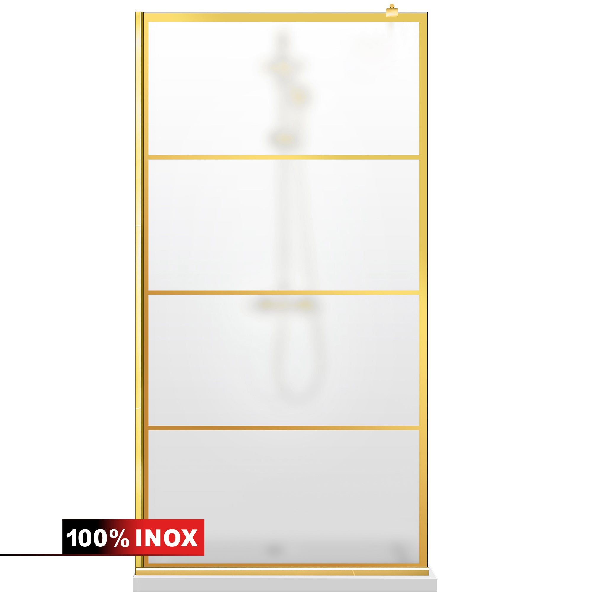 Paravan dus Walk-in, Perete dus Auriu, #Mat #Matt