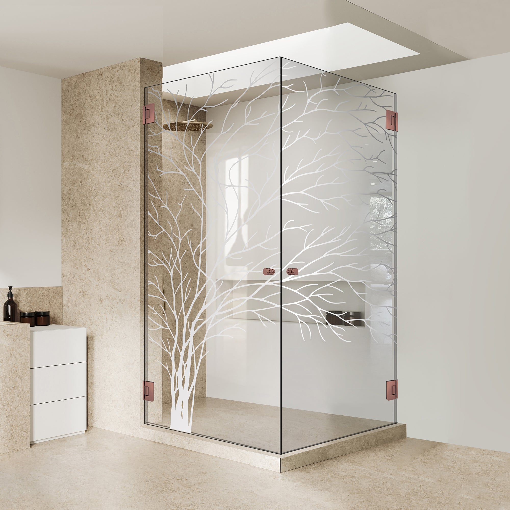Cabina dus cu usa batanta #Clara