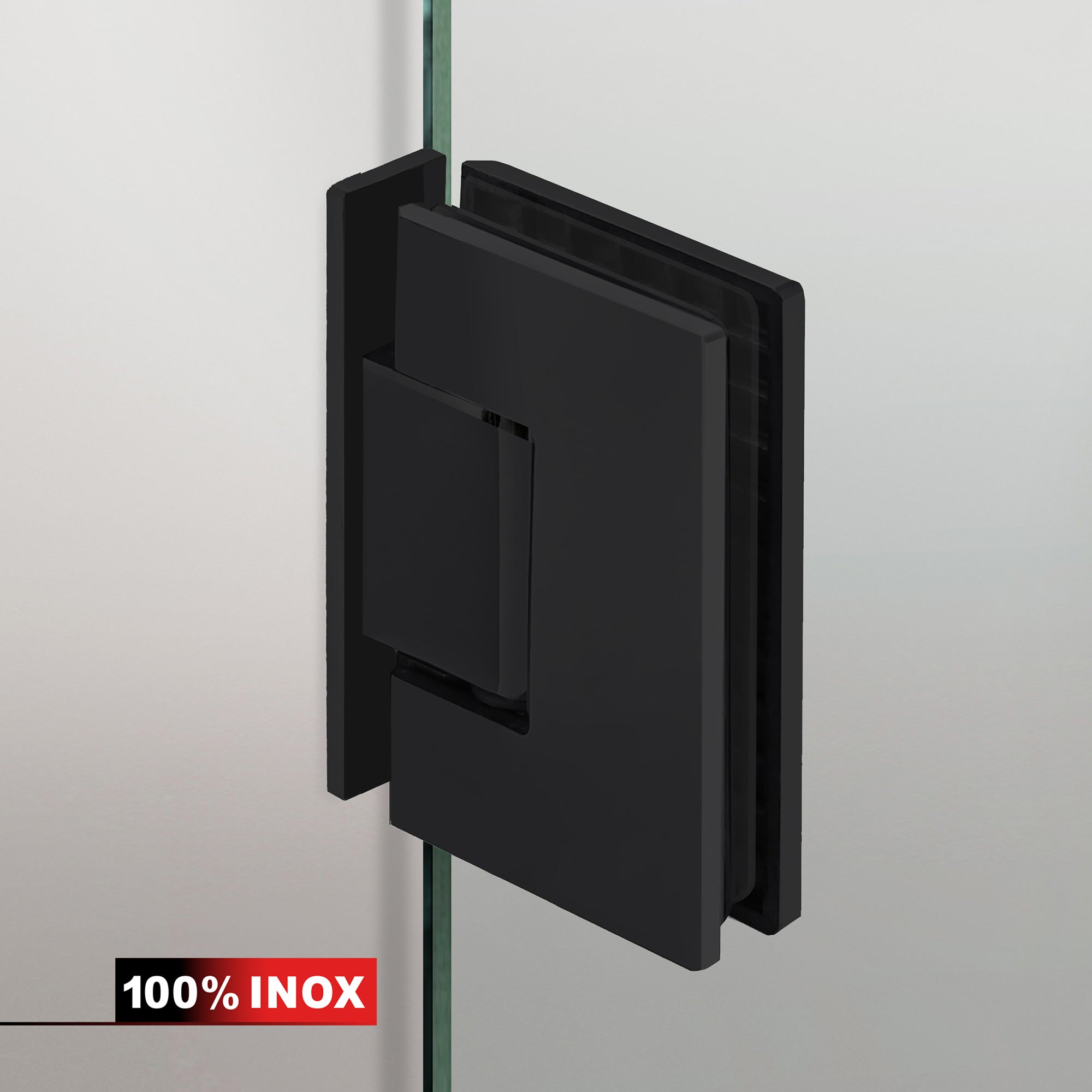 Shower enclosure with swing door #Clear