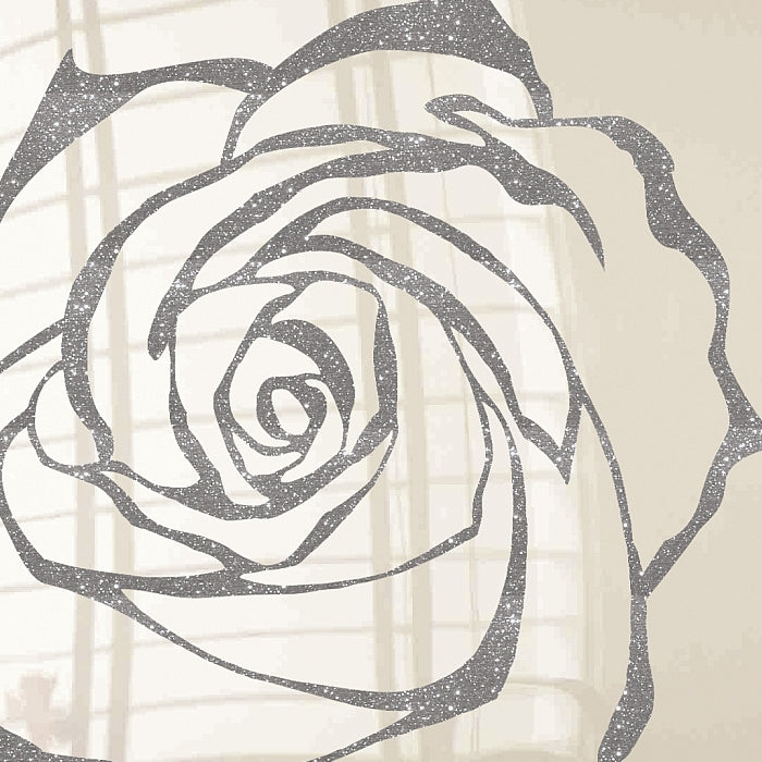 Lackiertes Glas für Küchenverkleidungen, Modell ROSE