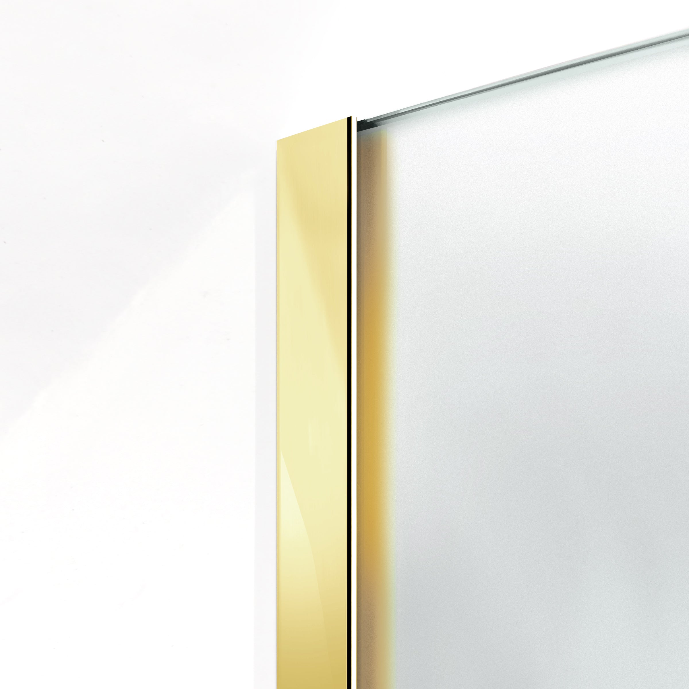 Paravan dus Walk-in, Perete dus Auriu, #Mat #Matt