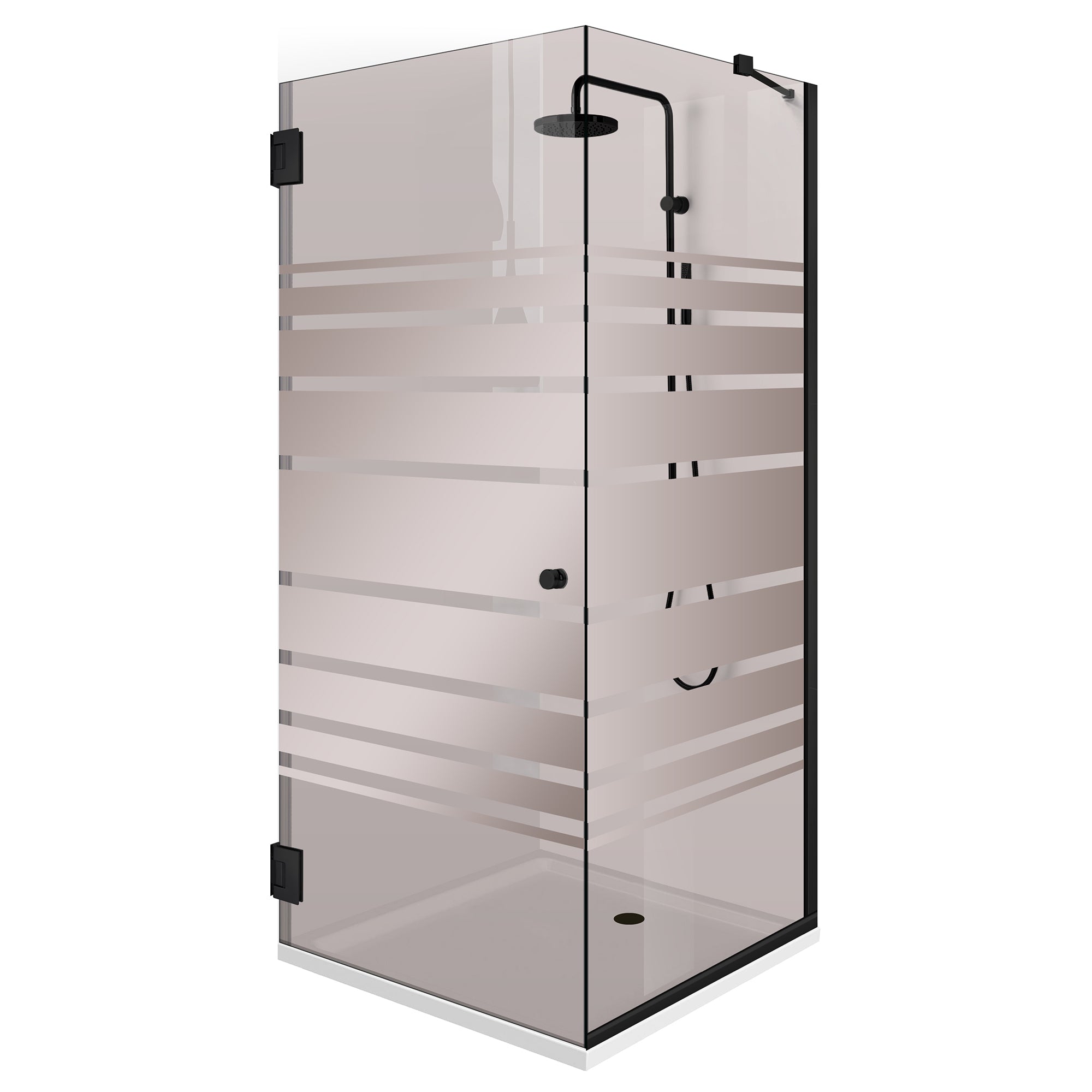 Cabina dus cu usa batanta #Bronz