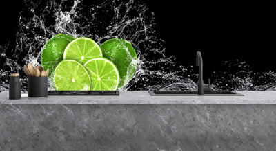 Sticla vopsita bucatarie placari #1076