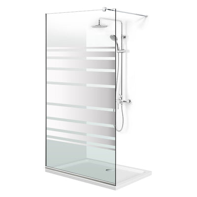 Paravan dus Walk-in, Perete dus Negru, #Clara #Víztiszta