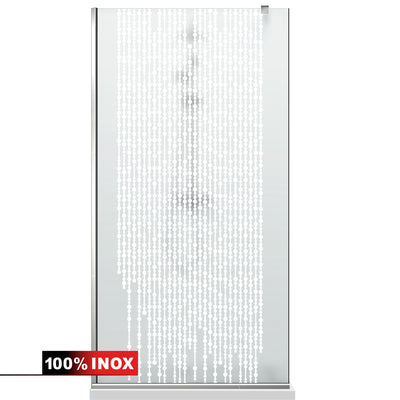 Paravan dus Walk-in, Perete dus  Inox, #Mata #Matt