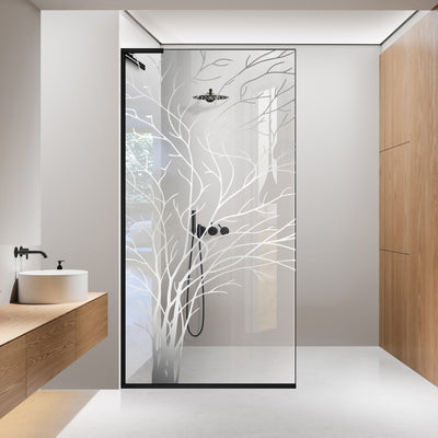 Paravan dus Walk-in, Perete dus Inox, #Clara #Víztiszta