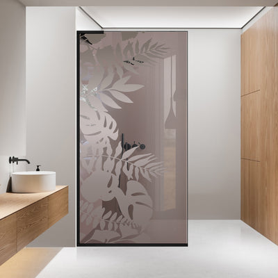 Paravan dus Walk-in, Perete dus Inox, #Bronz #Bronz