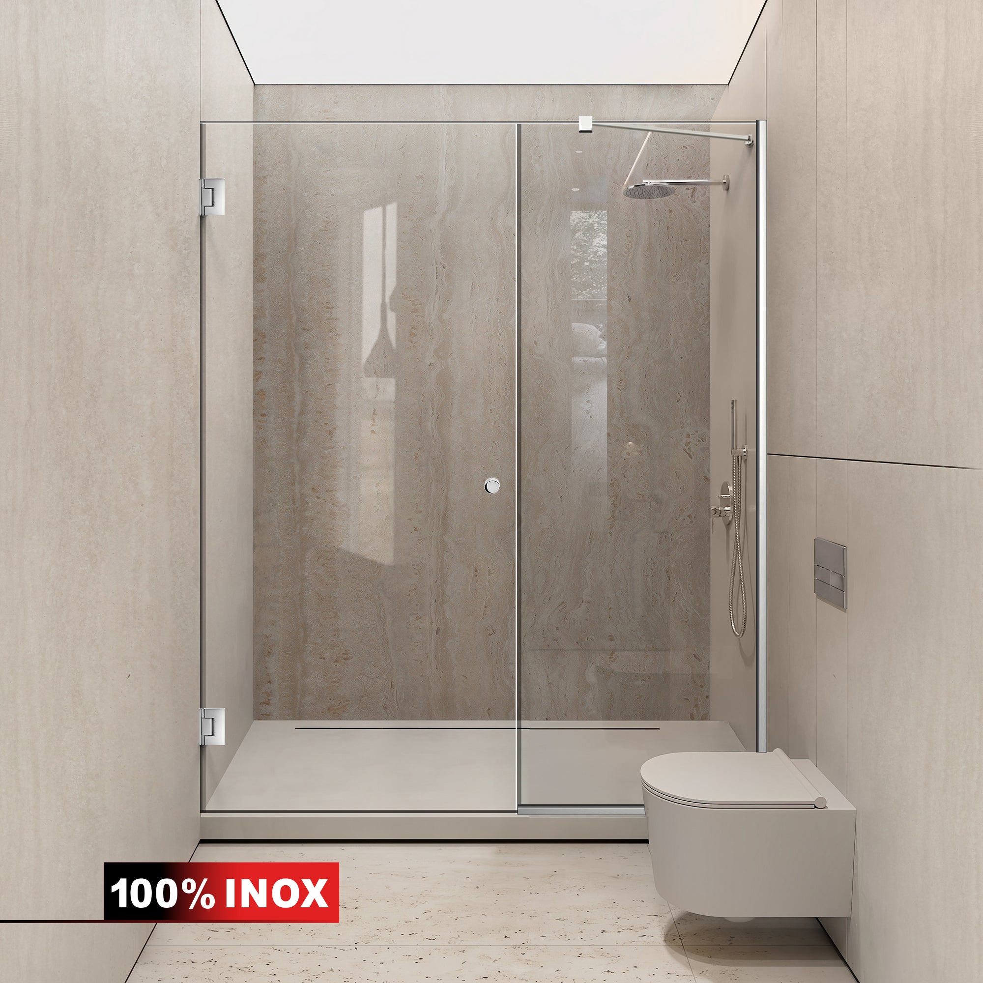 Usa dus inox #Clara