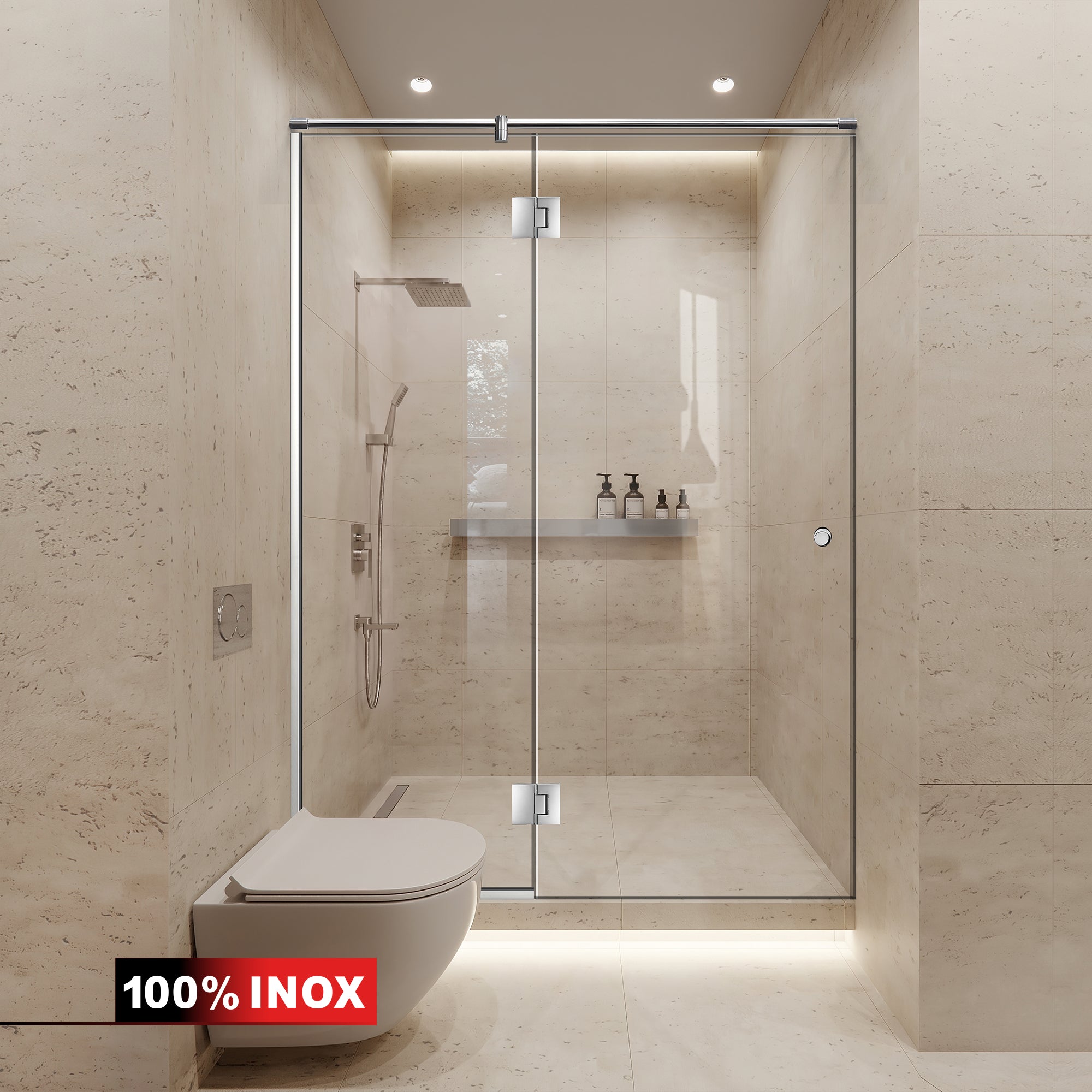 Usa dus inox #Clara