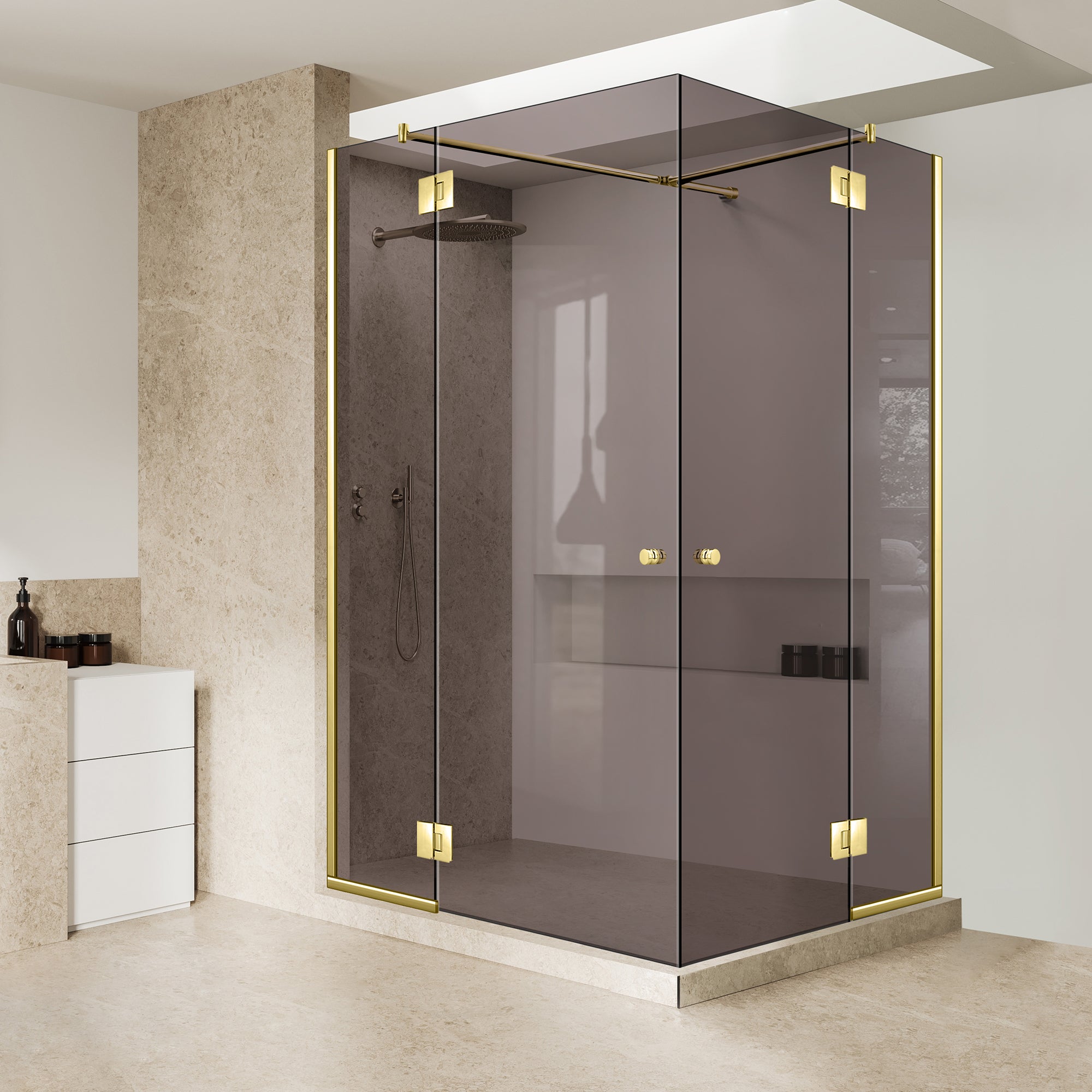 Cabina dus #Bronz