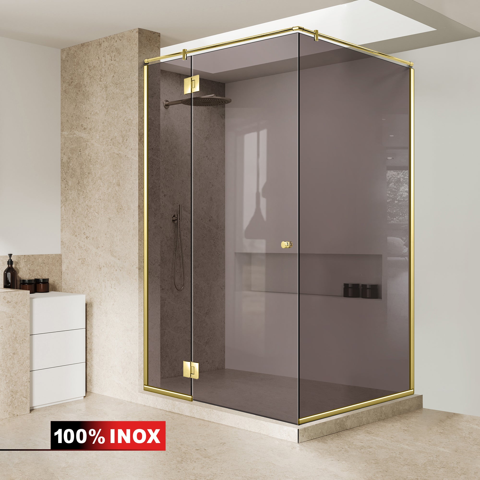 Cabina dus #Bronz