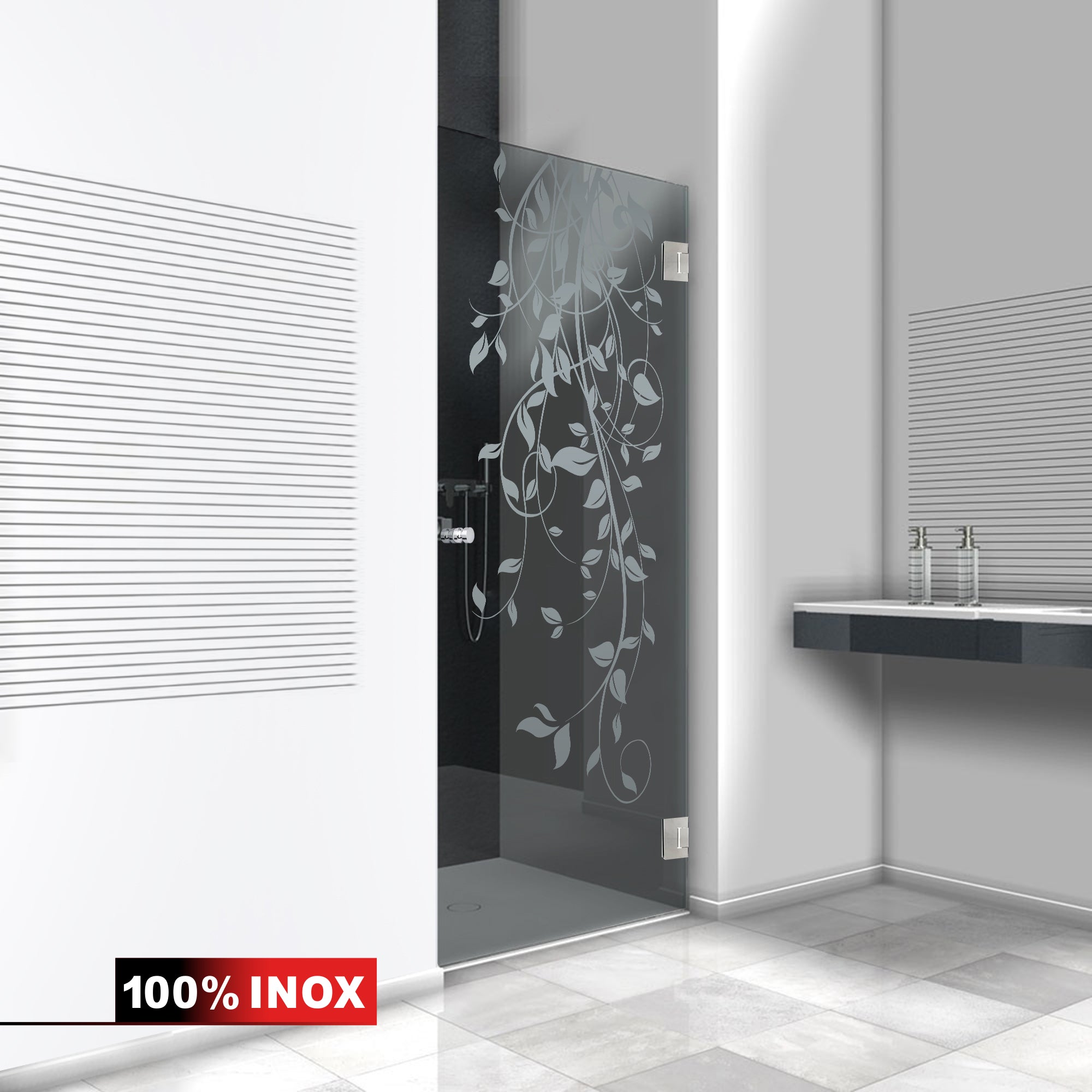 Usa dus inox #Gri