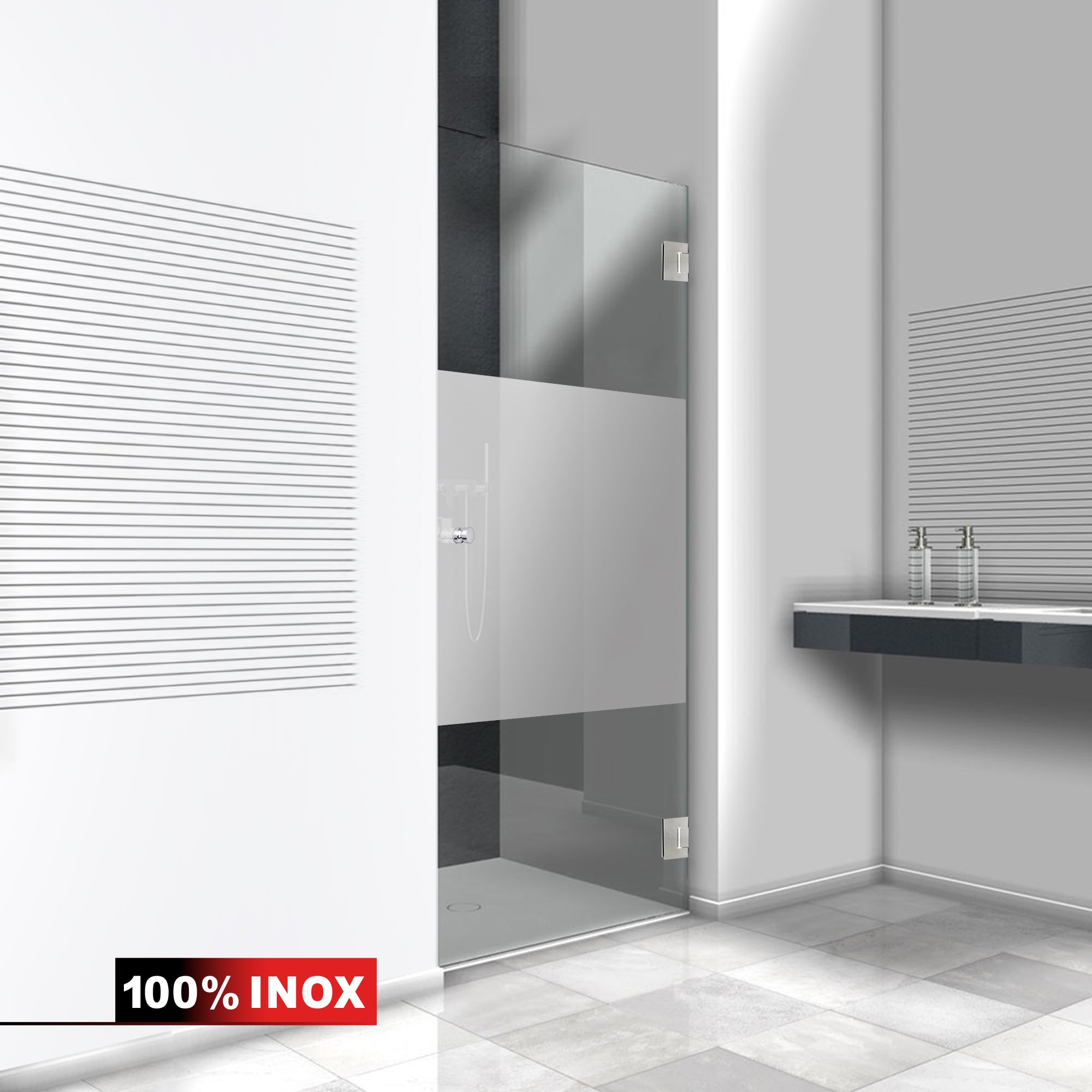 Usa dus inox #Clara