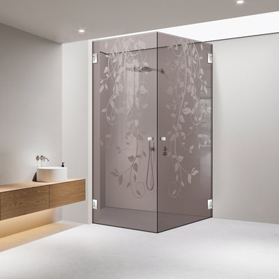 Cabina dus cu usa batanta #Bronz