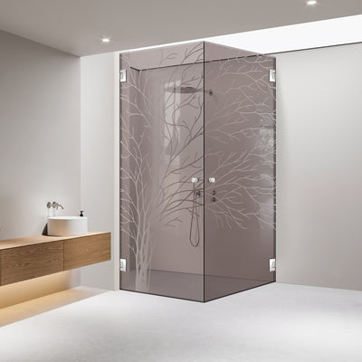 Cabina dus cu usa batanta #Bronz