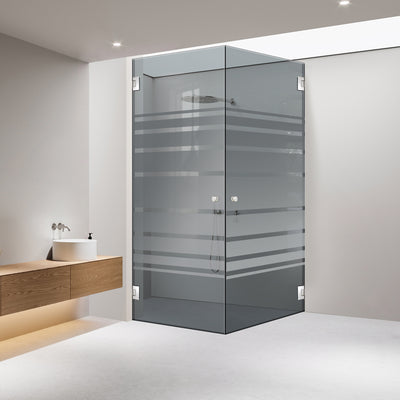 Cabina dus cu usa batanta #Gri
