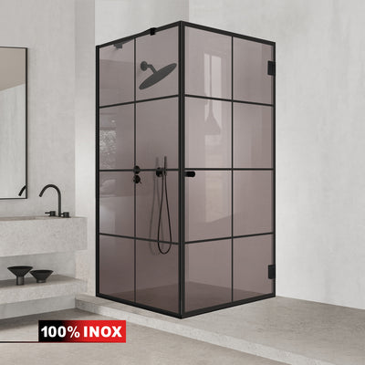 Cabina dus cu usa batanta #Bronz