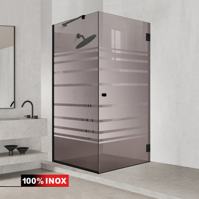Cabina dus cu usa batanta #Bronz