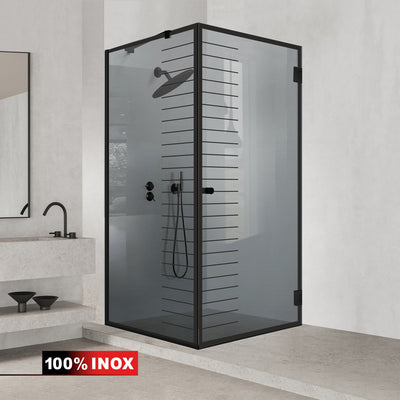 Cabina dus cu usa batanta #Gri