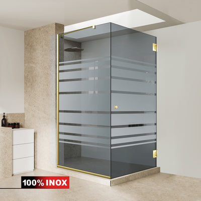Cabina dus cu usa batanta #Gri