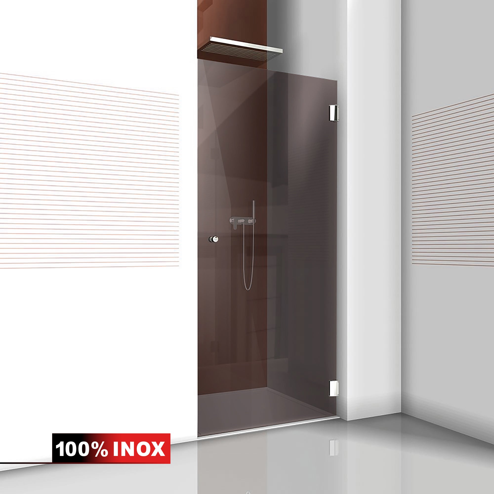 Usa dus inox #Bronz