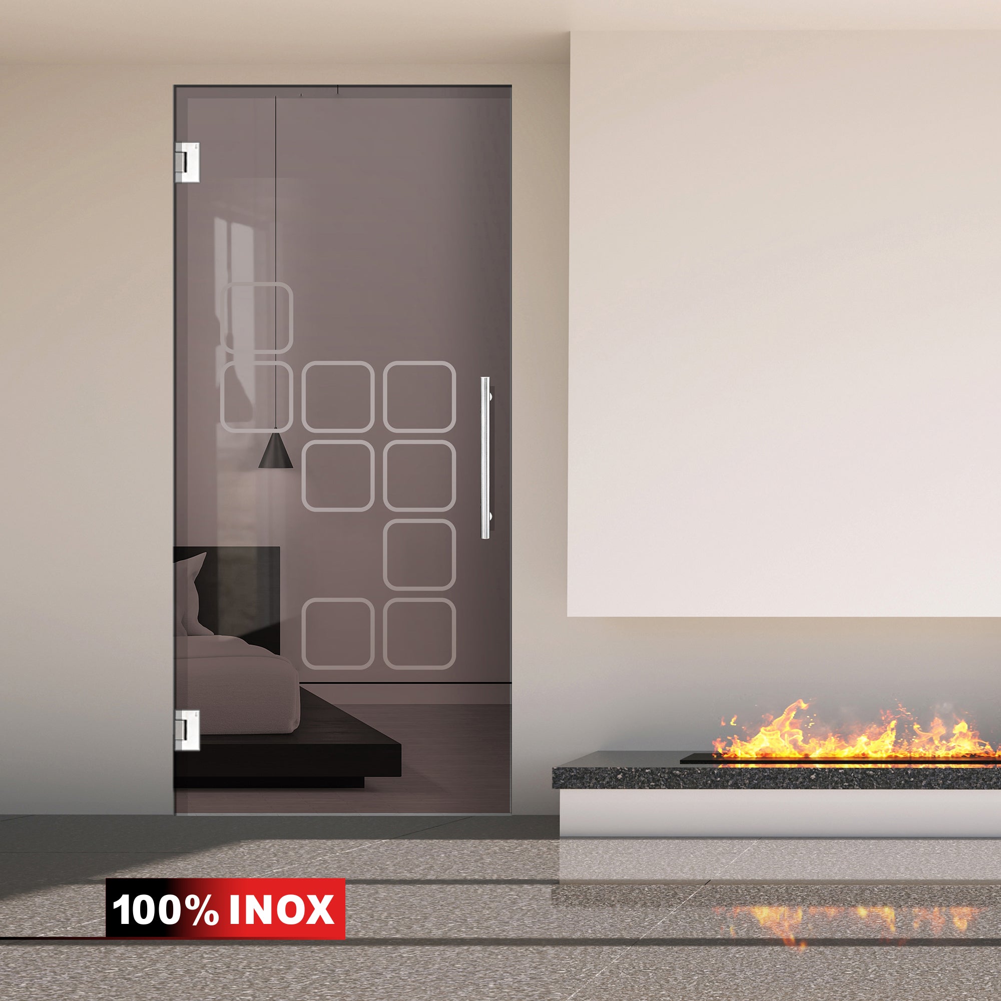 Usa sticla batanta inox, #Bronz