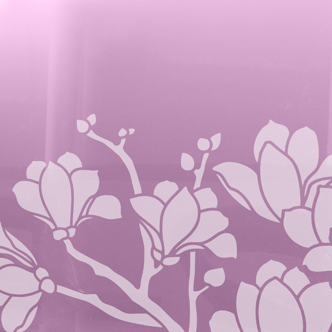Lackiertes Glas für Küchenverkleidungen, Modell MAGNOLIA