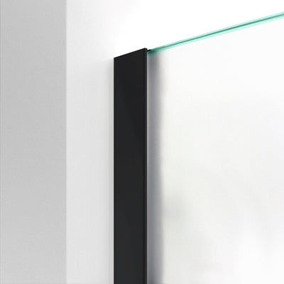 Paravan dus Walk-in, Perete dus Inox, #Mat #Matt