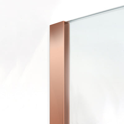 Paravan dus Walk-in, Perete dus  Copper, #Clara #Víztiszta