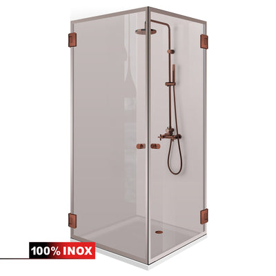 Cabina dus cu usa batanta #Bronz