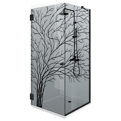 Cabina dus cu usa batanta #Gri