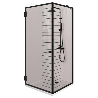 Cabina dus cu usa batanta #Bronz