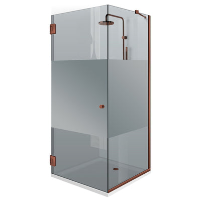 Cabina dus cu usa batanta #Gri