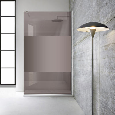 Paravan dus Walk-in, Perete dus  Inox, #Bronz #Bronz