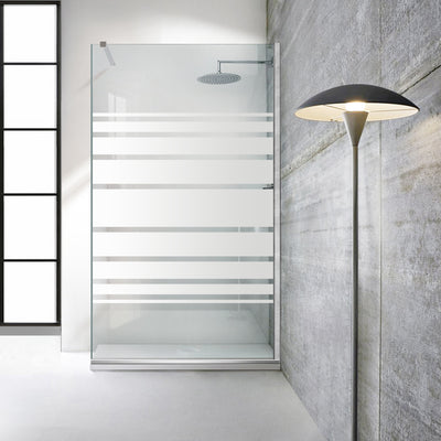 Paravan dus Walk-in, Perete dus  Inox, #Clara #Víztiszta