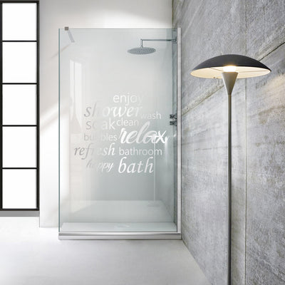 Paravan dus Walk-in, Perete dus  Inox, #Clara #Víztiszta